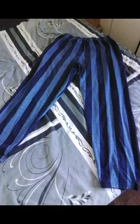 Body Xtreme Mens Classic Navy Stripes Bodybuilding Gym Tracksuit Pants Large 34-36
