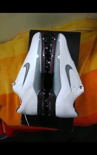 Nike Mens Top of Range Tiger Woods Leather Golf Shoes New Classic US 9 27cm