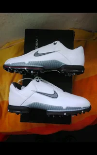 Nike Mens Top of Range Tiger Woods Leather Golf Shoes New Classic 9 27cm