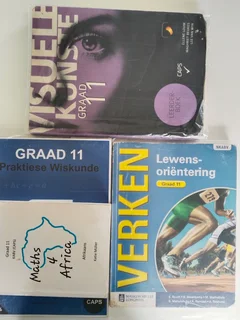 Books Grade 11 and 12 educational