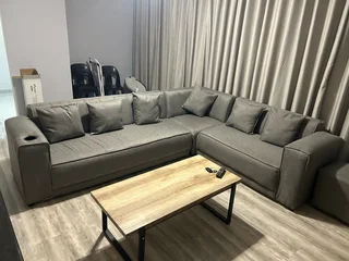 6 seater L shaped couch