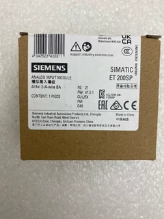 Siemens simatic Et 200sp Analog Input Module6es7134-6gf00-0aa1 / 6es7134-6gf00-0aa1
