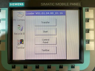 Siemens SIMATIC Mobile Panel 177 DP 6AV6645-0AA01-0AX0 / 6AV6 645-0AA01-0AX0