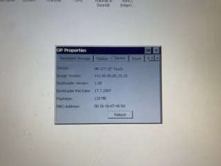 Siemens Simatic MP 377 15&#34; Touch HMI 6AV6644-0AB01-2AX0 / 6AV6 644-0AB01-2AX0