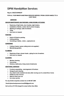 Dpm Handyman Services