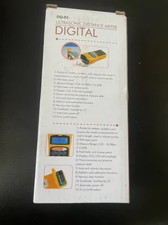 Ultrasound distance meter