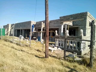Unfinished project of guest house in Nqamakwe esantini