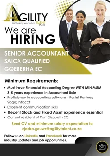 Senior Saica Accountant, Port Elizabeth Ec