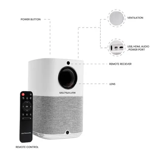 Ultra Link ULPJ20 Portable Smart HD Projector
