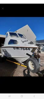 Cape Craft Boat on trailer