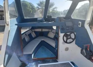 Cape Craft Boat on trailer