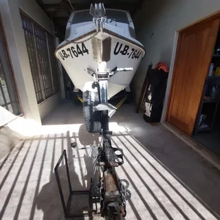 Cape Craft Boat on trailer