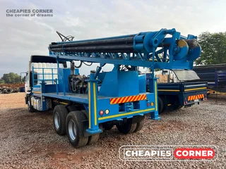 ✺ Last Chance To Buy This Nissan Borehole Drill Rig With A 21 Bar Air Compressor ✺
