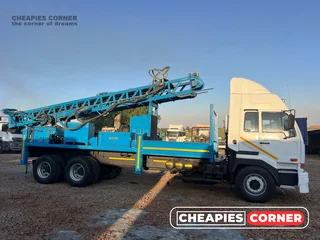 ● 2005 - Nissan UD Borehole Drill Rig With A Compressor For Sale ●