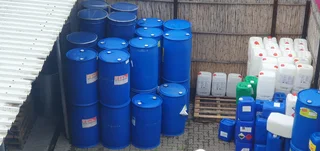 Plastic drums 210 litres  R100 each