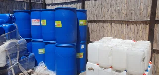 Plastic drums 210 litres  R100 each