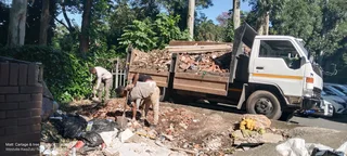 4 ton truck for Rubble, garden refuse removal