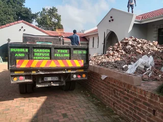 4 ton tipper truck for hire, Building rubble, garden refuse removal