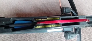 Adder crossbow with magazine, red dot sight and 5 bolts