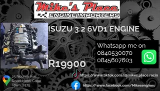 Isuzu 6vd1 Engine
