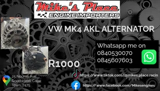 Vw Akl Alternator