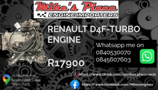 Renault D4f Turbo Engine