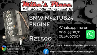 Bmw M52tub25 Engine