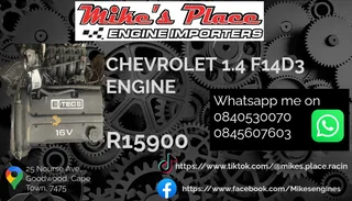 Chevrolet F14d3 Engine