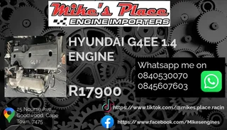 Hyundai G4ee Engine