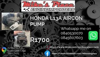 Honda L13a Aircon