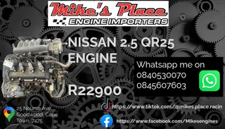 Nissan Qr25 Engine