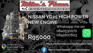 Nissan Navara Yd25 High Power New Engine
