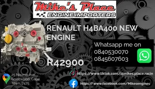 Renault H4ba400 New Engine