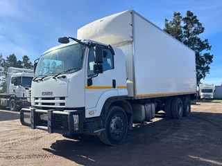 2017 ISUZU FVZ1400 AMT 6X4 VOLUME VAN WITH TAILLIFT