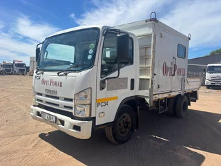 2014 ISUZU NPR300 DROPSIDE PERSONNEL CARRIER