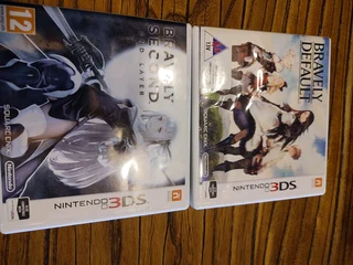 Nintendo 3ds Bravely default and Bravely Second set