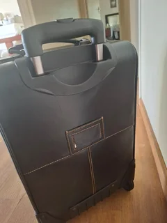 Jekyll and Hide Black Oxford leather Cabin, Carry on Case