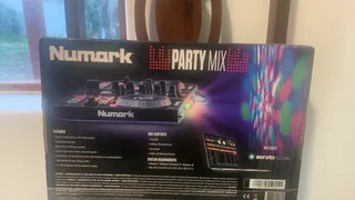 Numark party mix DJ controller with built in light show