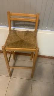 Beechwood bar chairs for sale