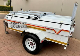 Venter Voyager 7 Foot Bicycle Rack Rubberised 14 Inch Tyres Trailer *Immaculate Condition*