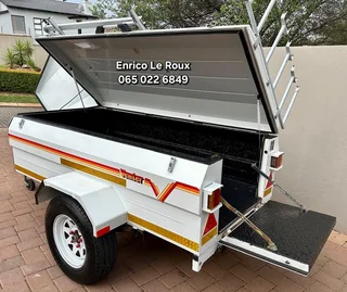 Venter Voyager 7 Foot Bicycle Rack Rubberised 14 Inch Tyres Trailer *Immaculate Condition*