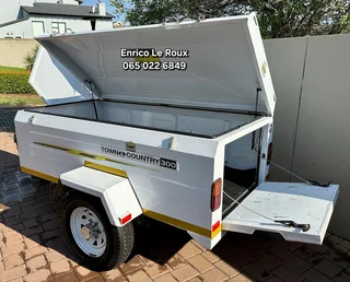 Campmaster Town and Country 300 7 Foot 14 Inch Tyres Trailer *Like Brand New*          Venter Jur