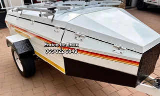 Venter Voyager 7 Foot Bicycle Rack Rubberised 14 Inch Tyres Trailer *Immaculate Condition*