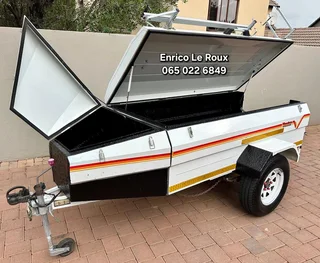 Venter Voyager 7 Foot Bicycle Rack Rubberised 14 Inch Tyres Trailer *Immaculate Condition*