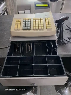 Cash Register with barcode scanner