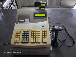 Cash Register with barcode scanner