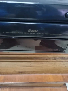 Teac 5 Cd player.