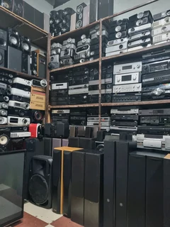 Speakers, Subwoofers, Bookshelves, Amplifiers and all Kinds of Home Appliances, on SALE.