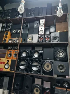 Amplifiers, Speakers, Subwoofers, Projectors, Dvds,Coffee Machines, Bookshelves, Centre Speakers,etc