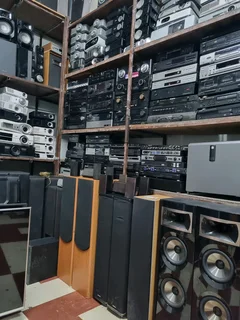 Amplifiers, Speakers, Subwoofers, Projectors, Dvds,Coffee Machines, Bookshelves, Centre Speakers,etc